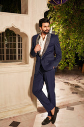 Men’s Embellished Tuxedo Suit - Rmzey