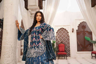 Embroidered Silk Langha Shirt