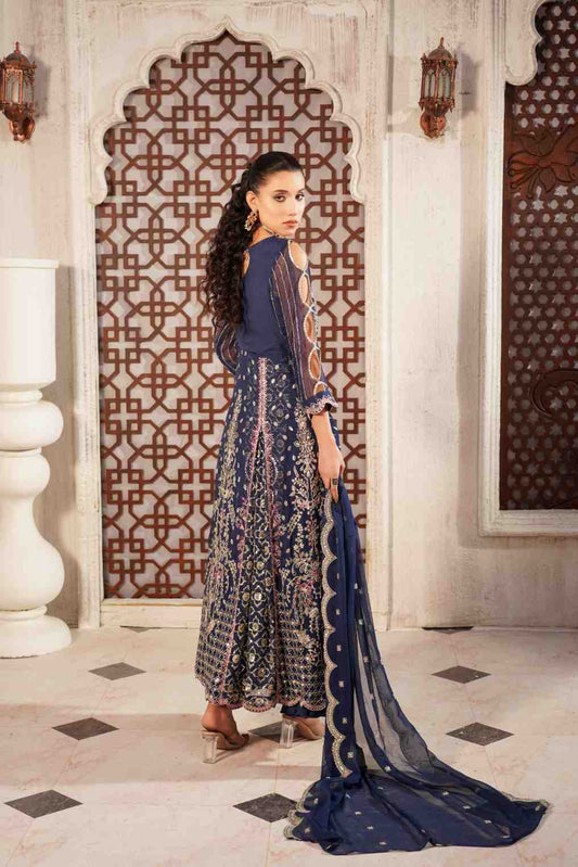 Embroidered Luxury Chiffon Panel Frock