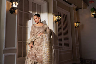 Embroidered Raw Silk Valvat