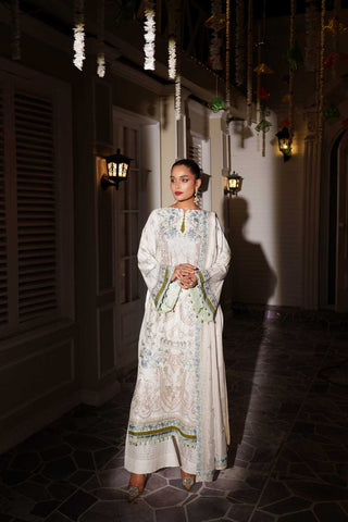 Embroidered Raw Silk Shalwar Kameez