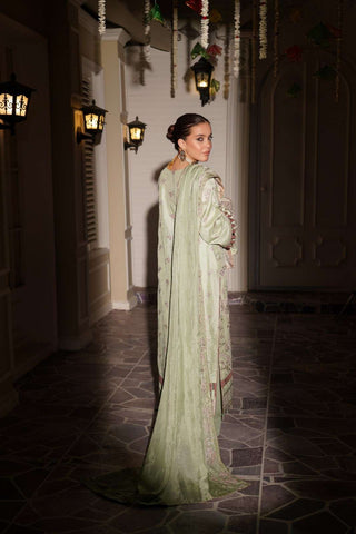 Embroidered Raw Silk Long Kurta