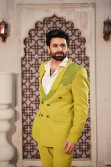 Men’s Double - Breasted Suit - Rmzey